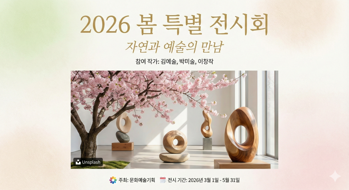 2026 봄 특별 전시회